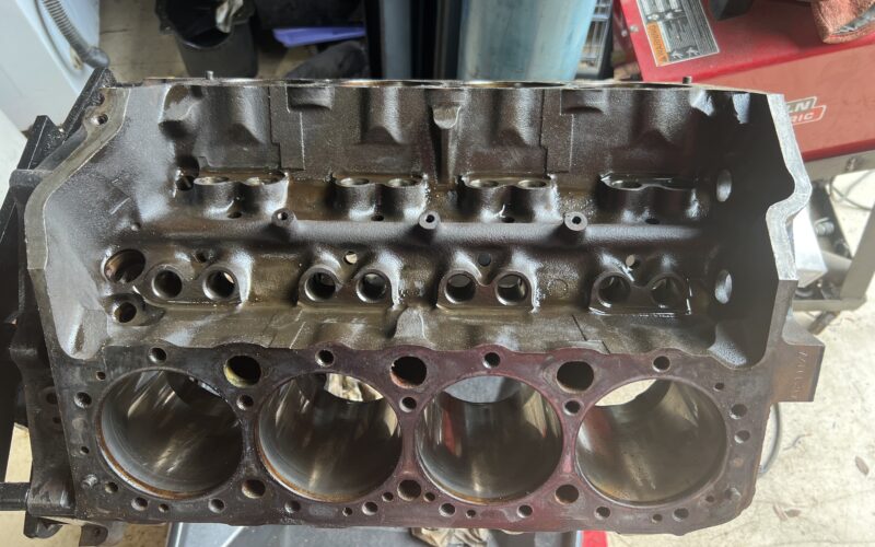 empty engine block